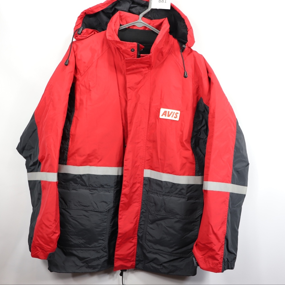 Vintage Spiewak Mens Small Weather Tech Jacket Red